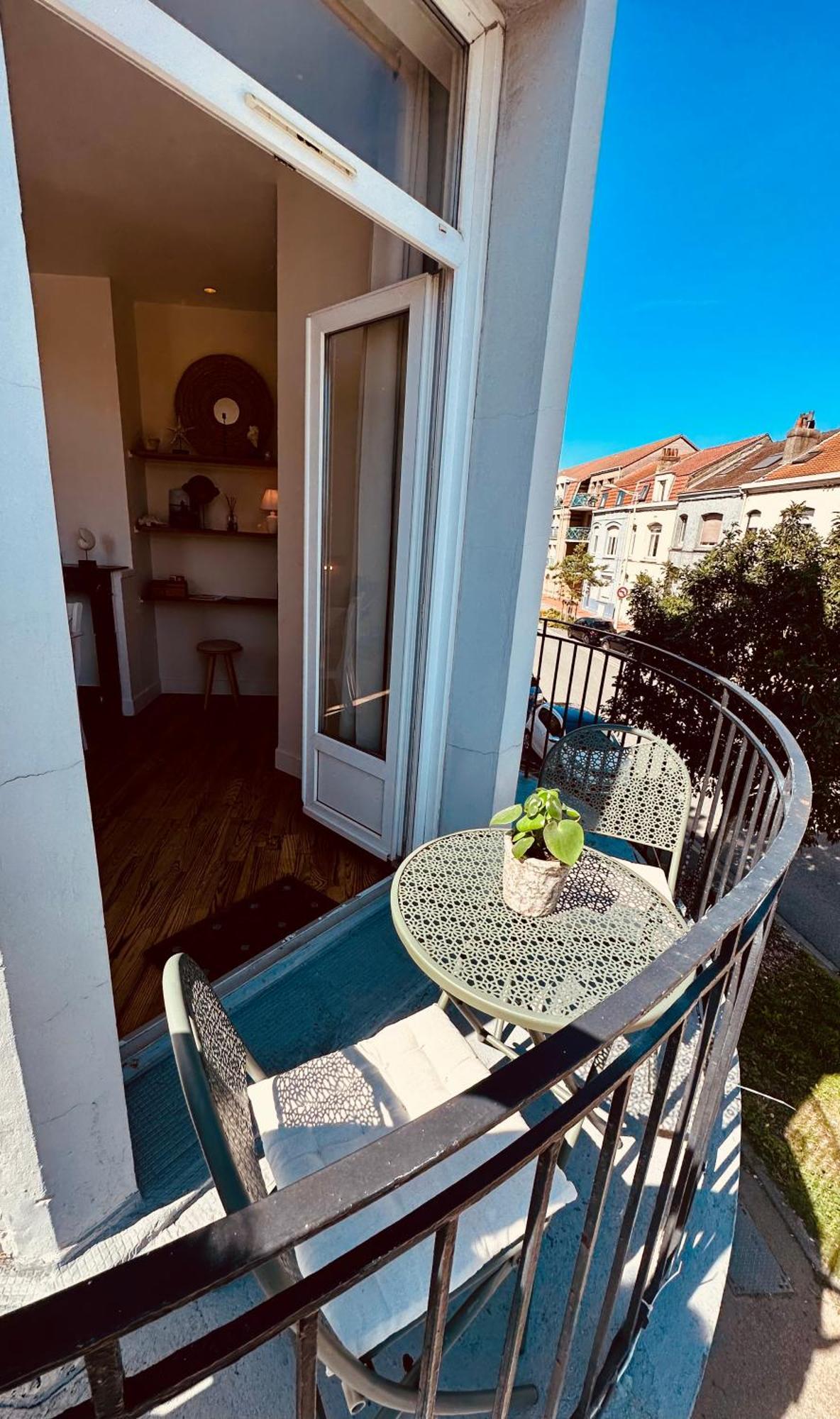 Appartement De Charme Avec Balcon - Le Grand Large Dunkirk ภายนอก รูปภาพ